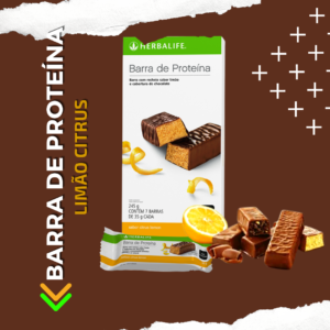 Barra de Proteína Limão Citrus – 7 unid.
