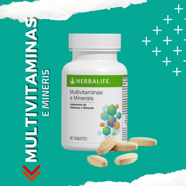 Multivitaminas e Minerais 90 Tabletes
